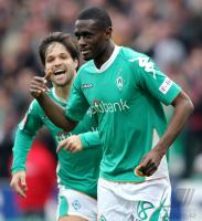 Fussball 1. Bundesliga: Bremen - Schalke