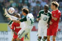 Fussball: 1. Bundesliga Saison 2010/2011: Wolfsburg - Koeln