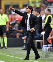 Fussball International Serie A 14/15:  Trainer Filippo Inzaghi (AC Mailand)