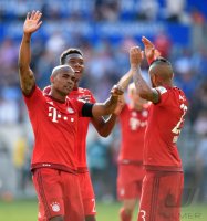 Fussball 1. Bundesliga Saison 15/16: TSG 1899 Hoffenheim - FC Bayern Muenchen