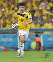 FUSSBALL WM 2014, Achtelfinale: Kolumbien - Uruguay