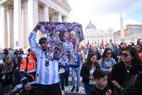 Vatikan / Rom: Trauer nach dem Tod von Papst Franziskus I.