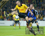 Fussball UCL-Quali: Dortmund - Bruegge, Zweikampf
