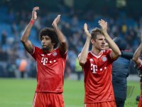 Fussball CHL  Saison 2013/2014:  Manchester City - FC Bayern Muenchen
