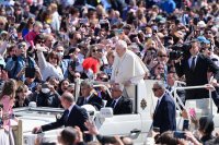 Vatikan, Rom Ostermesse 2022  Papst Franziskus I.