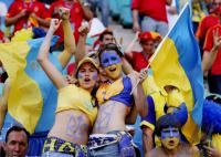 Fussball WM 2006: Spanien - Ukraine