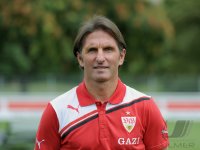 Fussball 1. Bundesliga 2011/2012:  Trainer Bruno Labbadia (VfB Stuttgart)