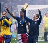 FUSSBALL WM 2018 Finale: Frankreich - Kroatien