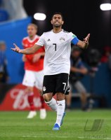 FUSSBALL WM 2018 Vorrunde Russland -  Aegypten