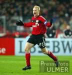 FUSSBALL 1. Bundesliga  Spielszene/Jubel VfB Stuttgart - Bayer Leverkusen