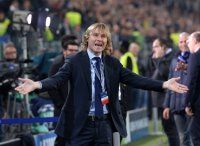 FUSSBALL INTERNATIONAL CHL VIERTELFINALE 12/13: Sportdirektor Pavel Nedved