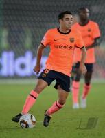 Fussball FIFA Club WM UAE 2009;  Xavi (FC Barcelona)