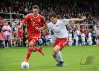 FUSSBALL 1. Bundesliga 2013/2014:  Testspiel Fanclub Wildenau - FC Bayern Muenchen