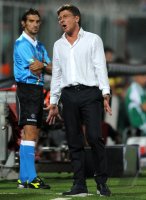 FUSSBALL SERIE A:  Trainer Walter Mazzarri (SSC Neapel)
