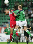 FUSSBALL Laenderspiel Schweiz-Nordirland