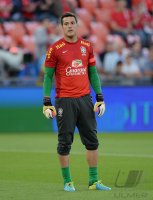 Fussball International Laenderspiel: Torwart Julio Cesar (Brasilien)