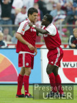 FUSSBALL  1. Liga Spielszene FC Bayern - Stuttgart