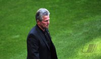 Fussball 1. Bundesliga : Trainer Jupp Heynckes (Bayer 04 Leverkusen)