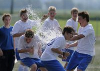 Fussball  Ausfstiegsspiel C Jugend  09/10