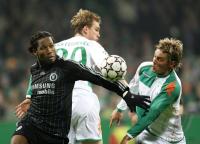 Fussball, Champions League: Bremen - Chelsea