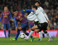FUSSBALL International  COPA DEL REY  11/12:  FC Barcelona  - FC Valencia