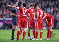 Fussball 1. Bundesliga : FC Bayern Muenchen - Bayer 04 Leverkusen