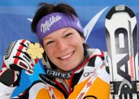 Ski Alpin   Weltmeisterin Slalom  Maria Riesch (GER)
