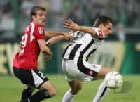 Fussball, 1. Bundesliga: Moenchengladbach - Hamburg