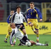 Spielszene WM Quali   Deutschland - Ukraine