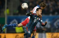 Fussball, DFB Pokal  Saison 2013/2014: Hamburger SV - FC Bayern Muenchen
