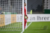 Fussball International  U 21 Laenderspiel: Torwart Zacharie Boucher (Frankreich)