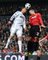 FUSSBALL INTERNATIONAL CHL ACHTELFINALE 12/13: Real Madrid - Manchester United FC