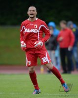 FUSSBALL 1. Bundesliga 2013/2014: Torwart Mohamed Amsif (FC Augsburg)