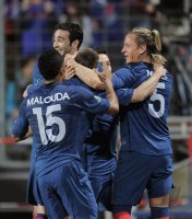 FUSSBALL INTERNATIONAL:  Luxemburg - Frankreich