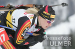 Biathlon WM - Apel in der Abfahrt