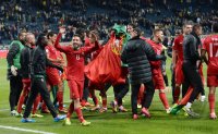 Fussball WM Qualifikation 2014 Playoff: JUBEL Portugal