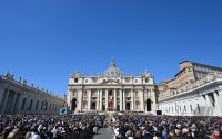 Vatikan, Rom Ostermesse 2023 Papst Franziskus I.