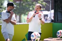 Fussball  FIFA WM 2026; Adidas Mediengespraech: