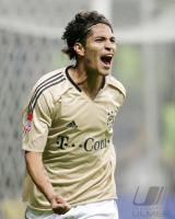 Fussball 1. Bundesliga: Frankfurt - Bayern, Jubel