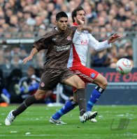 Fussball, 1. Bundesliga, Saison 2010/2011: FC St. Pauli - Hamburger SV