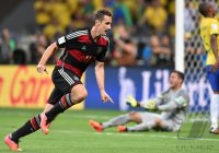 FUSSBALL WM 2014, HALBFINALE: Brasilien - Deutschland