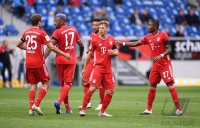 Fussball 1. Bundesliga Saison 20/21: TSG 1899 Hoffenheim - FC Bayern Muenchen