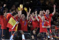 FUSSBALL WM 2010  FINALE:  Holland - Spanien