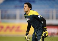 Fussball International Gulf Cup 2013:  Torwart Saoud Abdulla Al Sowadi (Jemen)