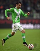 Fussball, 1. Bundesliga  Saison 2014/2015: VfL Wolfsburg - SC Freiburg