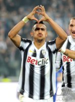 FUSSBALL SERIE A:  JUBEL Arturo Erasmo Pardo Vidal (Juventus Turin)