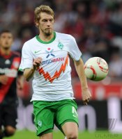 Fussball: 1. Bundesliga Saison 2010/2011: Bremen, HUNT Einzelaktion