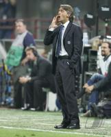 Fussball CHL Mailand-Rangers; Mancini