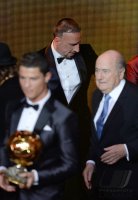 Fussball International  FIFA Ballon d Or 2013: Franck Ribery (FC Bayern Muenchen) enttaeuscht