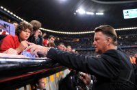 Fussball Champions League  Saison 2010/2011: Trainer Louis van Gaal (FC Bayern Muenchen)